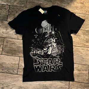 Star Wars Black and White Graphic Tee